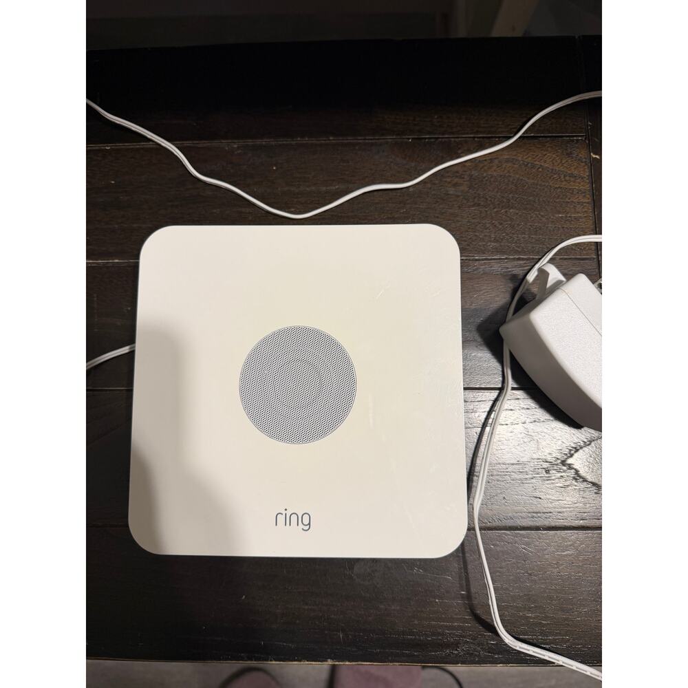 Ring Alarm Base Station 1st Gen Security System Hub Tested Working Power Adapter